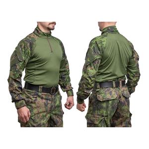 Camiseta con estampado de camuflaje Camiseta de secado rápido para hombre de manga larga Camo-Camisetas de caza para senderismo al aire libre en Qasaab Company - Product Image 2