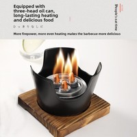 Mini barbecue au charbon de bois de style japonais pour une personne, en acier inoxydable, avec contrôle tactile de sécurité en cas de pénurie d'oxygène, pour une utilisation à domicile sur table