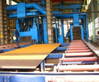 Jiangsu Delong Machine de sablage électrique Nouvelle machine de grenaillage à noyau en acier Nettoyage automatique Brunissage État utilisé