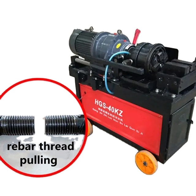 New Efficient Grace 16-40mm Rebar Thread Rolling Machine with Engine-Powered Core Components for Bolt and Rebar Connection