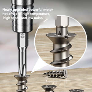 Kit de tournevis électrique multifonction portable 45 en 1, manche en acier, outil de réparation DIY, support OEM personnalisable, garantie de 3 mois - Product Image 2