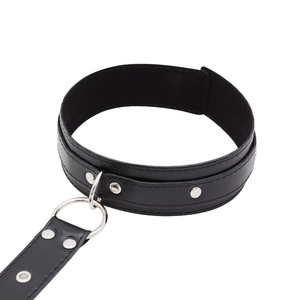 Кожаные наручники и ошейник SM для БДСМ-игр, инструменты для тренировок, секс-игрушки для взрослых мужчин и женщин, для флирта и игр влюблённых A1190 - Product Image 3