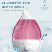 Humidificateur d'arôme Diffuseur d'huiles essentielles Grain Ultrasonic Air LED Aromatherapy