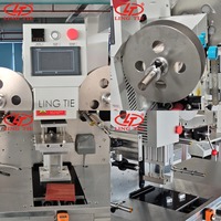 Lingtie Otomatik Çok Renkli Düz Yataklı Isı Transferi Etiket Kağıdı Yazıcısı Tekstil Kağıdı Plastik Giysiler için Isı Pres Makinesi