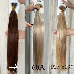 Extensions de cheveux Nano Ring de luxe en gros, 100% cheveux humains vierges, double épaisseur, fusion à <span class=keywords><strong>froid</strong></span>, Nano Link <span class=keywords><strong>pour</strong></span> coiffeurs professionnels - Product Image 1