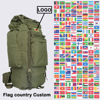 Sac à dos tactique de formation sur le terrain de grande capacité 65L, personnalisé 100L, pour la chasse, le camping, la randonnée, les voyages, la survie en plein air