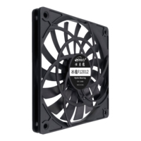 Ventilateur de refroidissement pour ordinateur SPEEDY, refroidisseur de processeur, ventilateur silencieux et fin, DC sans balais, 120*120*12MM