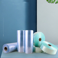 Rouleau thermique d'étiquette impression d'étiquettes en porcelaine personnalisée étanche à l'humidité film d'emballage rétractable en PVC transparent pvc