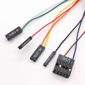 Konektor Dupont dengan Kabel Jumper Wire 2.0mm Pitch 2.54MM 2/3/4/5/6/7/8/9/10Pin 2P/3P/4P/5P Perakitan - Product Image 6