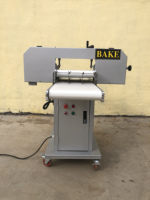 Trancheuse à pain industrielle Hamburger Bun Cutter Burger Slicer Machine pour boulangerie