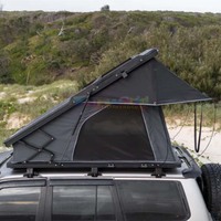 Tente de toit de luxe en aluminium, hydraulique, automatique, pop-up, SUV, camping en voiture autonome, tente de toit imperméable pour une utilisation estivale