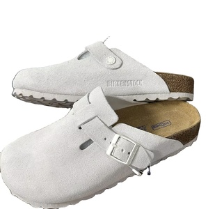 <span class=keywords><strong>Scarpe</strong></span> Cow Birk Vintage Semi-Aperte Comode con Suola in Schiuma <span class=keywords><strong>EVA</strong></span> Antiscivolo Fibbia Casual Chiusa in Punta - Product Image 2