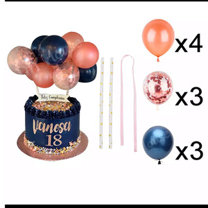 Decorazioni per torta con palloncino per <span class=keywords><strong>feste</strong></span> buon compleanno per <span class=keywords><strong>feste</strong></span> <span class=keywords><strong>a</strong></span> <span class=keywords><strong>tema</strong></span> per ragazze - Product Image 3