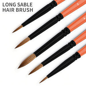 Ensemble de pinceaux pour peinture à l'huile acrylique, 30 pièces, professionnels, en Sable de Kolinsky, pour artiste miniature - Product Image 2