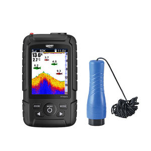Détecteur de poissons Lucky Ice Fishing avec sonar filaire à écran couleur, profondeur 0,6-73 m, pour utilisation en extérieur - Product Image 1