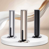 Diffuseur d'arômes automatique rechargeable en aluminium de 120 ml, diffuseur d'huiles essentielles électrique en forme de tour pour la maison