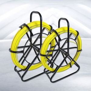 8mm 250m <span class=keywords><strong>fibre</strong></span> de verre bobine noyau <span class=keywords><strong>fil</strong></span> <span class=keywords><strong>fibre</strong></span> câble en cours d'exécution conduit Rodder Fishtape extracteur et tige de poussée pour la pose de câbles souterrains - Product Image 4
