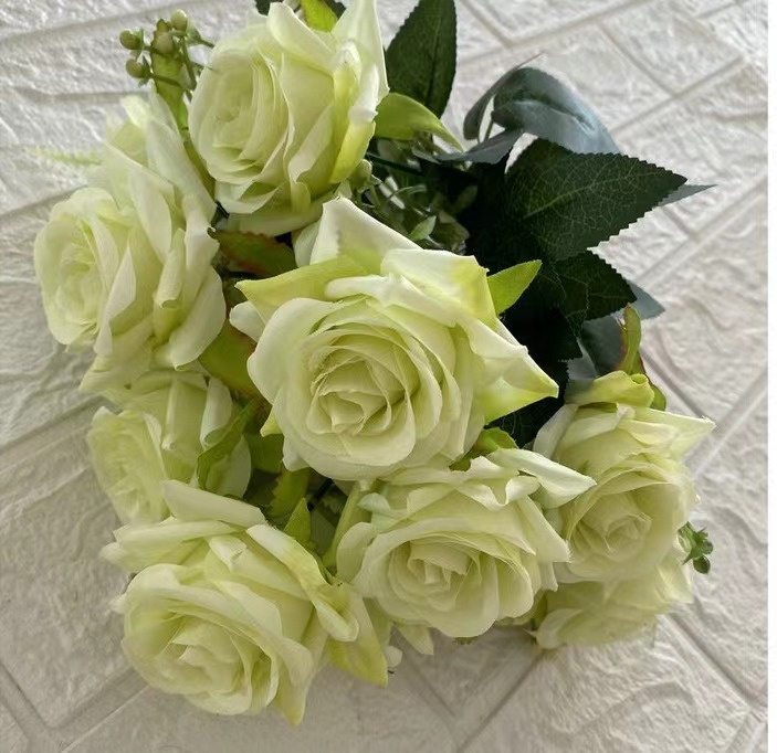 Soie rose fleur 4