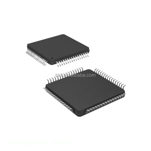 ชิ้นส่วนอิเล็กทรอนิกส์แบบฝัง ATMEGA64L-8AUR ดั้งเดิม64 TQFP - Product Image 1