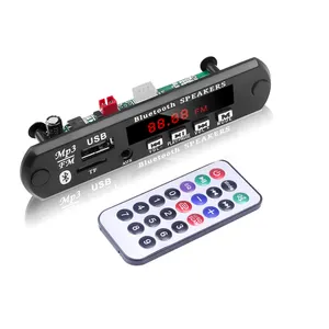 12V MP3 19v kablosuz Bluet00th WMA dekoder kurulu ses modülü USB TF radyo araba için el ücretsiz kayıt yeni