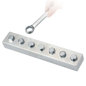 Clé à douille double articulée HONIDRIVER avec tête universelle pour opérations de serrage d'écrous multi-angles - Product Image 4