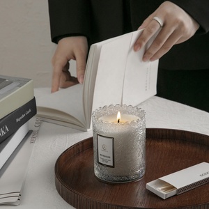 مجموعة شموع معطرة فاخرة من شمع الصويا من لونا ليث، هدية مخصصة للمنزل لعيد الحب وديكور الزفاف - Product Image 4