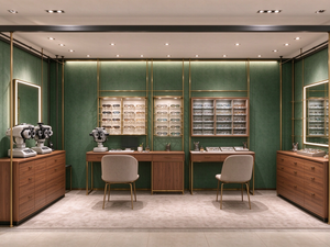 Vitrines d'exposition personnalisées pour magasins d'optique avec étagères à lunettes et présentoirs verrouillables pour lunettes de soleil, pour les commerces de détail - Product Image 4