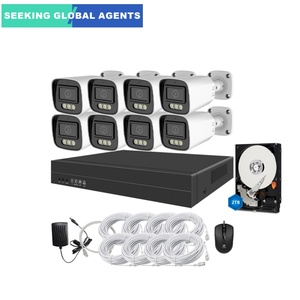 4K 8 Channel 8mp Security <strong>System</strong> Outdoor Two Way Audio Full Color Night <strong>Vision</strong> Poe Nvr Kit Cctv Ip <strong>Surveillance</strong> Camera <strong>System</strong> - Product Image 1