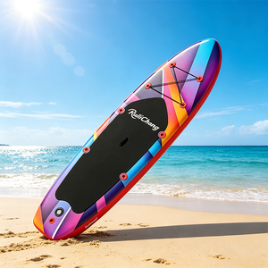 Paddleboard Dropshipping Neues Design Schwarz Großhandel Farbenfrohe Stand-Up-SUP-Paddleboards Aufblasbar - Product Image 1
