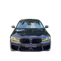 Pour la modification et la mise à niveau du pare-chocs avant et des kits d'éclairage avant et arrière de la BMW Série 5 G38 vers la norme M5
