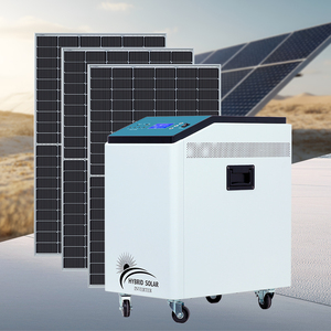 ระบบพลังงานแสงอาทิตย์สำหรับบ้านแบบออฟกริด 1KW~8KW 100/150/200Ah ชุดอุปกรณ์ครบชุดพร้อมแบตเตอรี่ LiFePO4 48V ระบบพลังงานแสงอาทิตย์แบบออฟกริด - Product Image 1