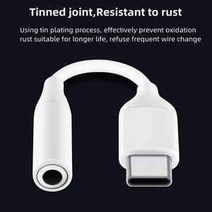 Tipo C <span class=keywords><strong>cavo</strong></span> adattatore per cuffie <span class=keywords><strong>Usb</strong></span>-C <span class=keywords><strong>Aux</strong></span> Jack Adaptateur convertitore <span class=keywords><strong>Usb</strong></span> C a 3.5Mm adattatore Audio per Samsung - Product Image 2