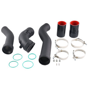 Tuyau de suralimentation en aluminium haute performance pour BMW N20 N26 2.0L 128i 228i 320i 328i 420i 428i 2012-2018 Remplacement ICP014-BK - Product Image 2