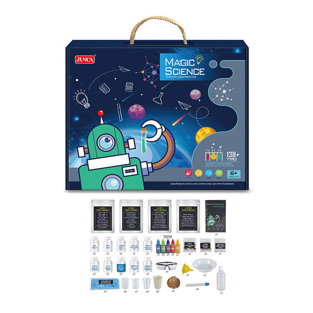 Science Physics Experiment Set School Experiment STEM Educational Toy DIY Science Experiment Kit for Kids
