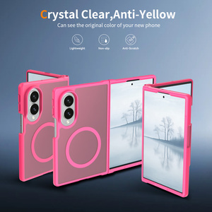 เคสกันกระแทกแบบเต็มตัวสำหรับ iPhone 18 Fold รุ่นใหม่ ดีไซน์แม่เหล็ก วัสดุ TPU+PC มีทุกสี รองรับการปรับแต่งโลโก้ - Product Image 2