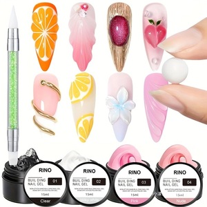Gel UV non collant pour extension d'ongles, sculptable, pour modelage et sculpture des ongles, manucure, vente en gros - Product Image 2