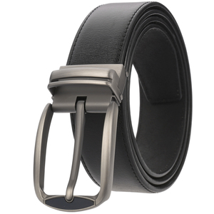 Ceinture en cuir véritable <span class=keywords><strong>pour</strong></span> homme LY35-000012-3, vente directe d'usine, boucle à ardillon, ceinture décontractée de mode coréenne avec boucle à <span class=keywords><strong>aiguille</strong></span> - Product Image 2