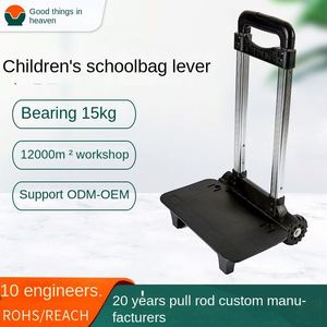 Phụ kiện nền tảng Cấu trúc vật liệu nhựa có thể điều chỉnh chiều dài OEM tùy chỉnh bốn bánh nhôm bài - Product Image 2