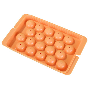 Hai Lớp Sáng Tạo Báo Chí loại Silicone <span class=keywords><strong>Ice</strong></span> <span class=keywords><strong>Cube</strong></span> khay mới phát hành nhanh chóng thân thiện với môi Báo Chí tấm khay nắp nhanh chóng phát hành Băng - Product Image 1