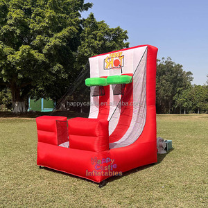 Gioco Gonfiabile da Luna Park 4 in 1 con Canestro da Basket, Gioco Sportivo Gonfiabile Portatile per Esterni, Feste ed Eventi a Noleggio - Product Image 2