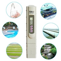Testeur numérique de température de l'eau TDS/PH, affichage LCD, haute précision, pour piscine, Aquarium