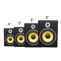 Speaker Monitor Studio Mini, pengeras suara aktif Mini dengan daya portabel 5 inci untuk Subwoofer ringkas teater Rumah