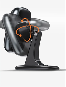Haute brillance chat visage magnétique support de voiture Portable universel gravité Navigation télescopique sortie d'air ABS Flexible extérieur - Product Image 4