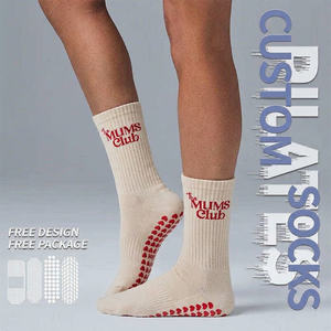 Calcetines Antideslizantes BiLu al por Mayor para Pilates, Yoga y Barre, con Etiqueta Privada Personalizada, Transpirables y de Punto, para Mujer - Product Image 1