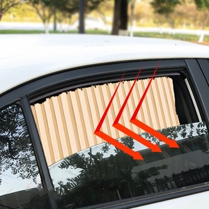 Magnets Car Sunshade Curtain Universal Side <b>Window</b> <b>Shades</b> Curtains for Car Front Rear <b>Window</b> Film Heat Insulation - Product Image 1
