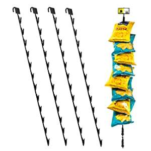 Hanging Merchandise Strips Supermarket Metal Clips Strips Lays Potato Display <b>Rack</b> - Product Image 2