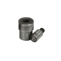 Petite machine à boutons manuelle, ensemble de boutons à œil d'air, machine à boutons en cuir adaptée aux boutons en cuir pour v