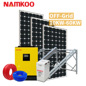 Sistema Solar Fuera de la Red de 5kw, 6kw, 10kw, 15kw para el Hogar, Sistema de Energía de 10 Kva, Paneles Solares de 10Kw - Product Image 1
