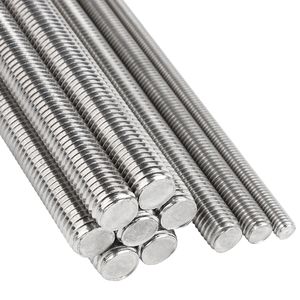 Anti acier inoxydable de la corrosion 304 complètement Rods filetés pour l'attache industrielle A2-70 des boulons de goujon - Product Image 1