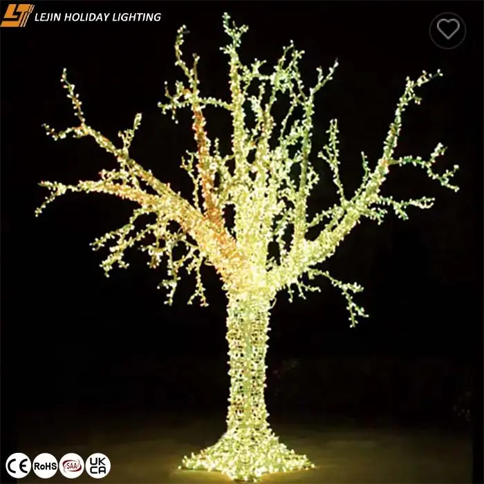 Décorations de Noël lumières de sapin à motif LED intelligentes pour la décoration intérieure et extérieure du festival
